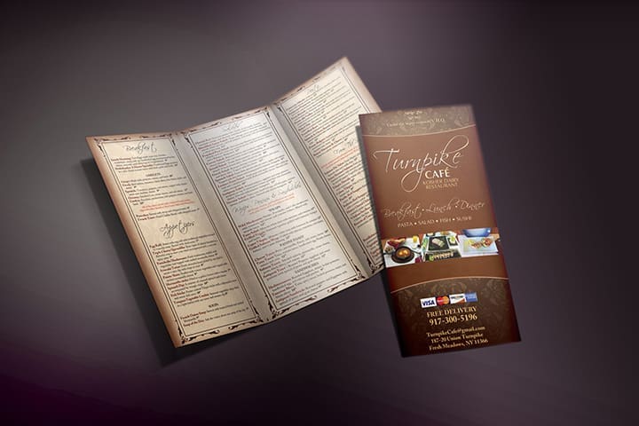 Turnpike Café Takeout Menu