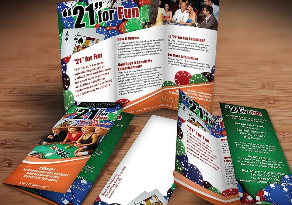 Blackjack Casino Brochure