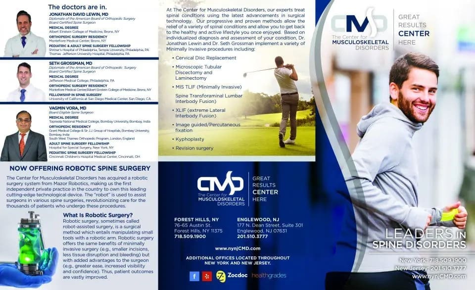 Brochure-CMD-Spine-2 website design Skylight Pharmacy