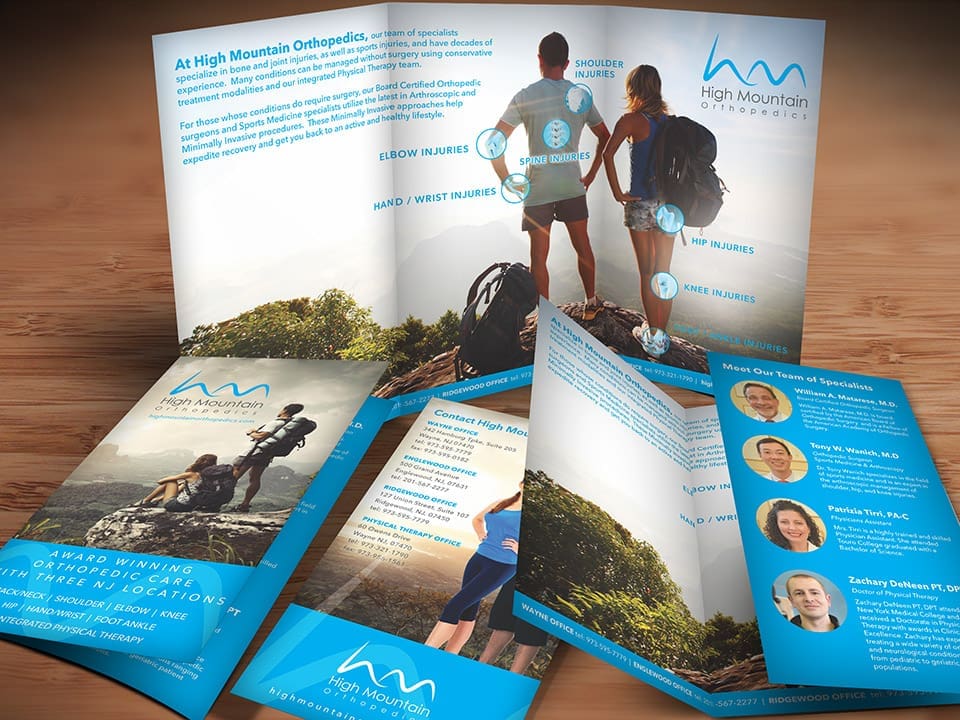 Orthopedic Pain Brochure