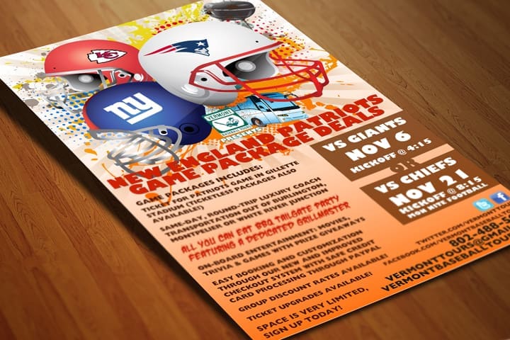 Patriots Game Deals Poster