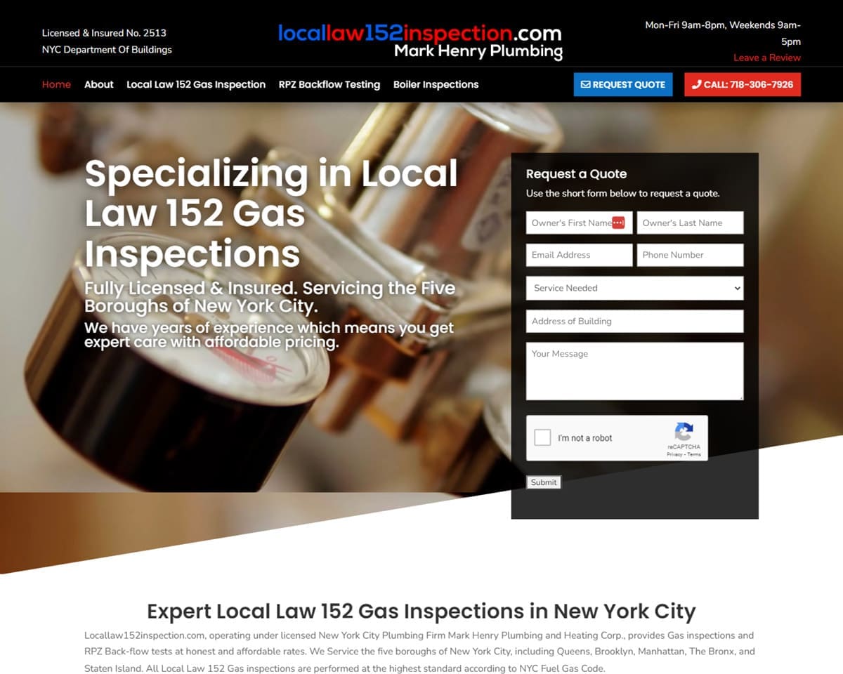 website-design-Local-Law-152-Inspection-3 website design Local Law Inspection