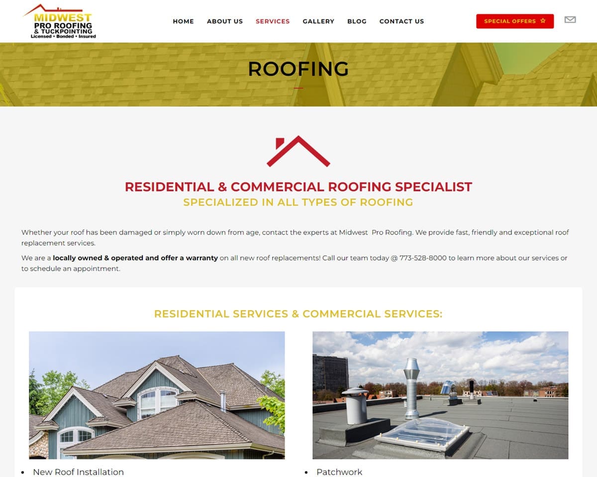 website-design-Midwest-Pro-Roofing-4 website design Midwest Pro Roofing