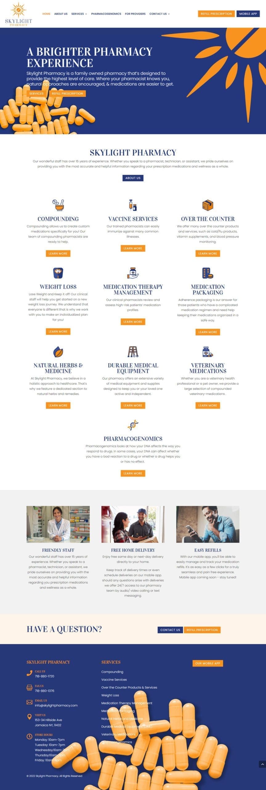Pharmacy Website