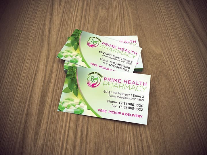 Pharmacy Business Card