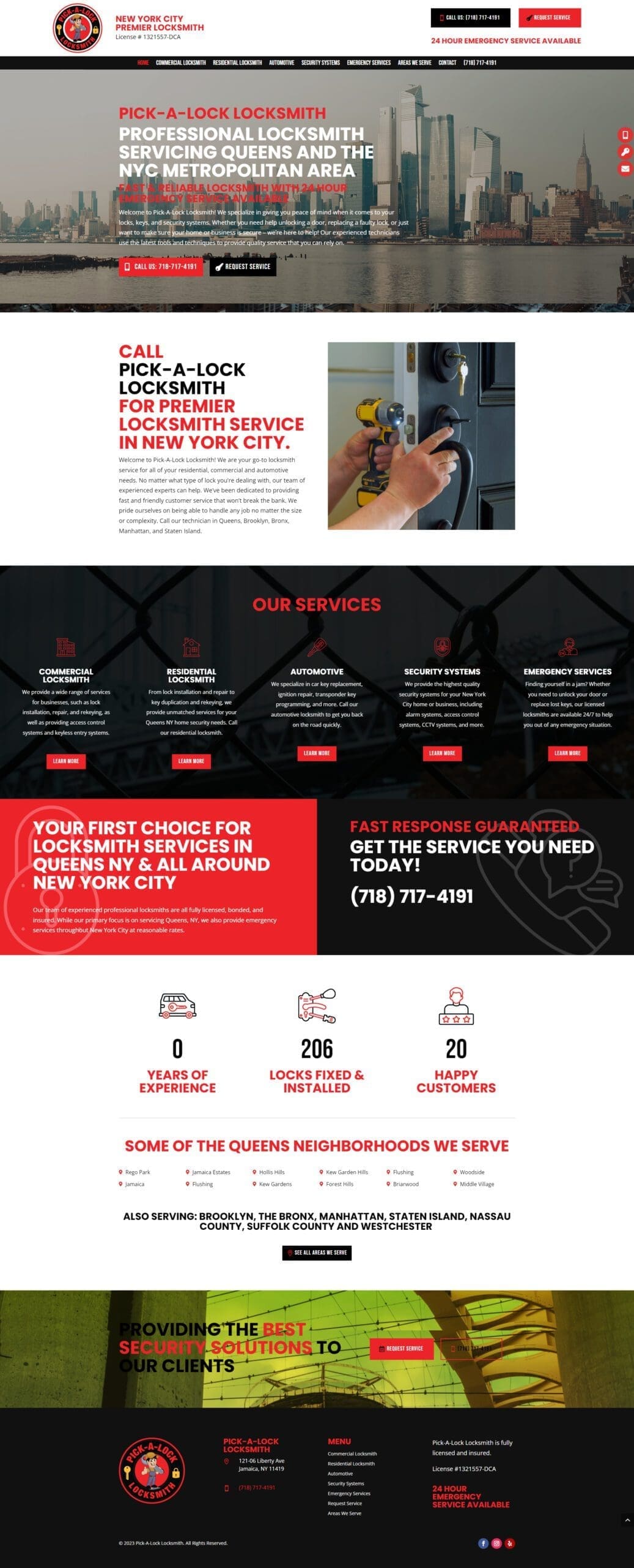 Locksmith Website
