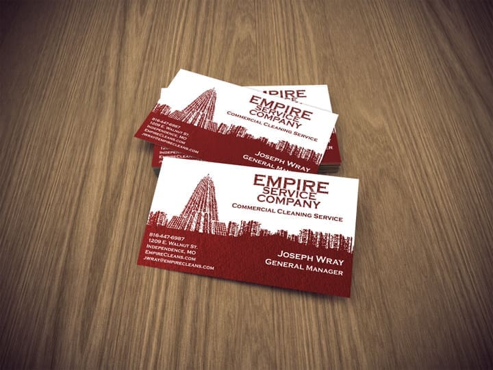 Cleaning Company Business Card