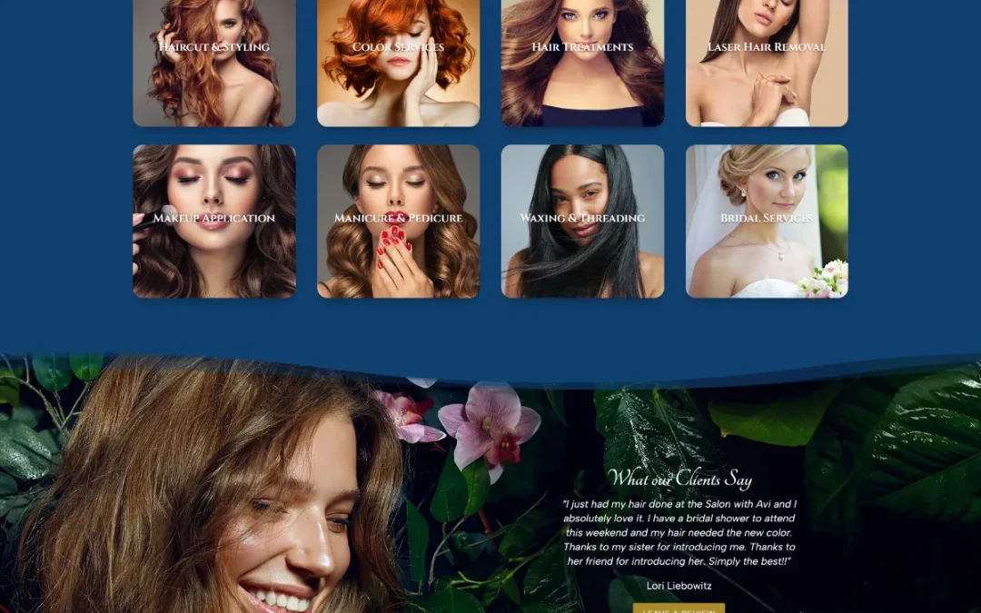 Salon Website