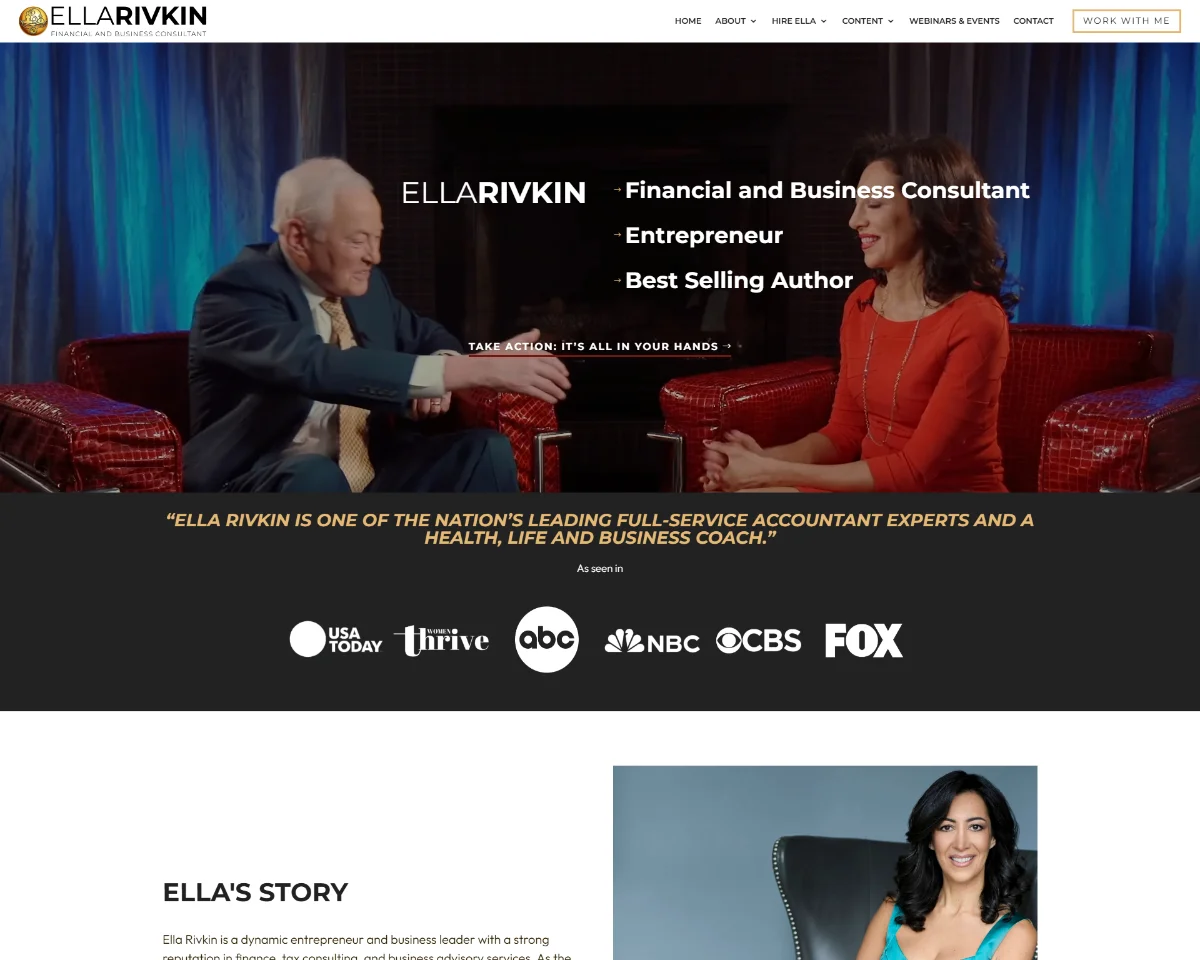 Website Design | Ella Rivkin Website Design | Ella Rivkin