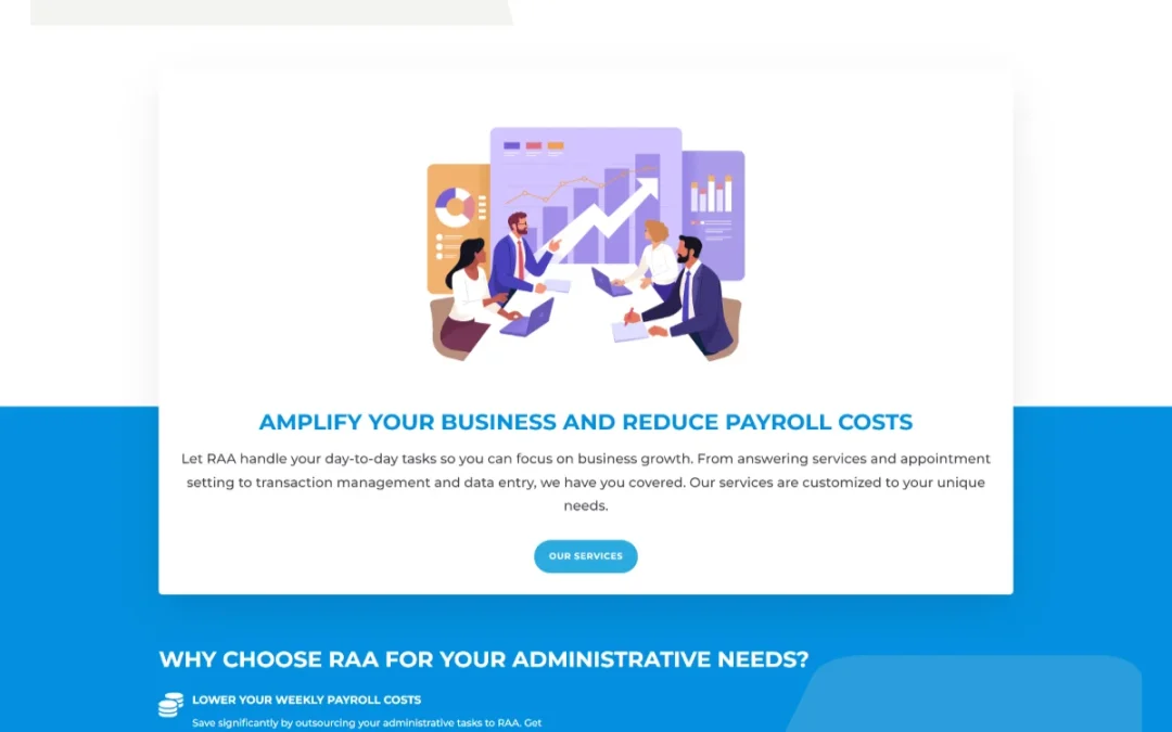 Virtual Assistant Website