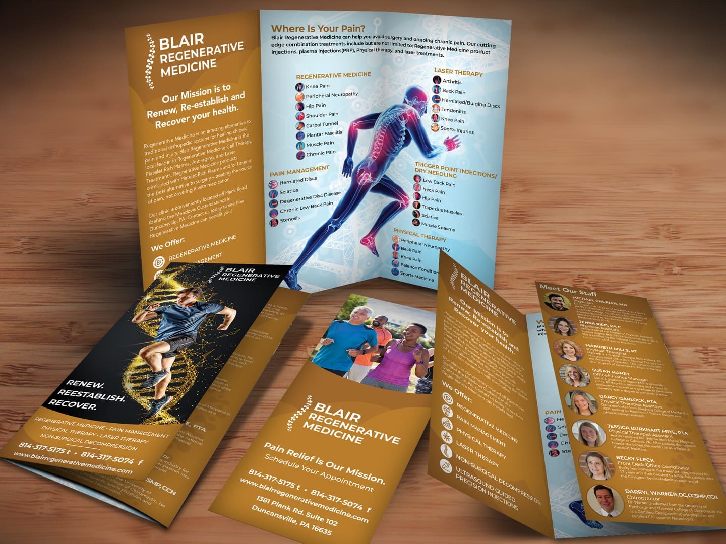 Regenerative Medicine Brochure Design