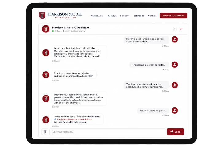 Ai Website Chatbot Example