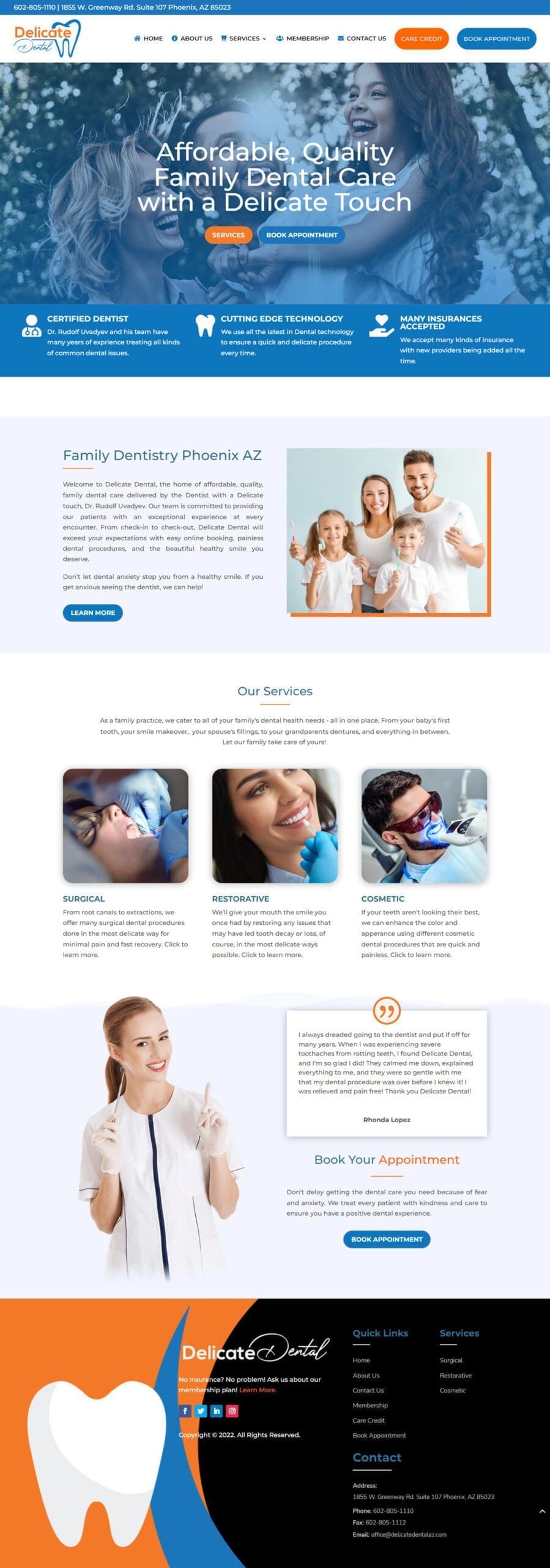 Dental Website