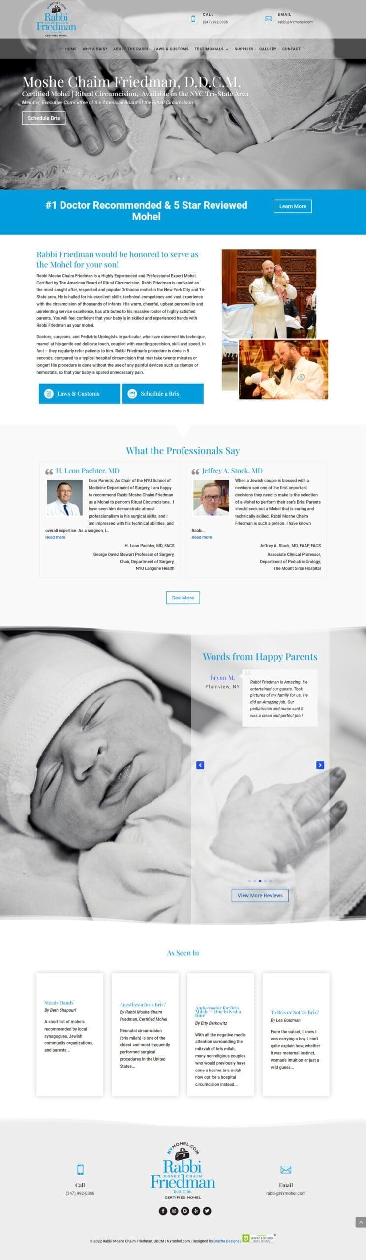 Certified Professional Mohel Website