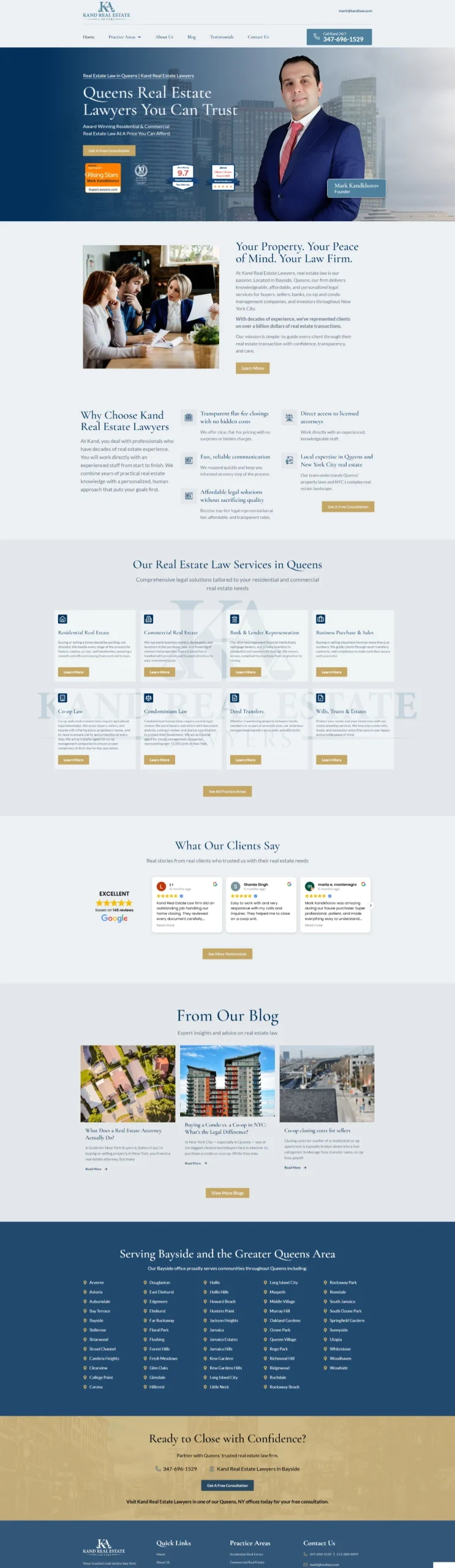Real Estate Law Website